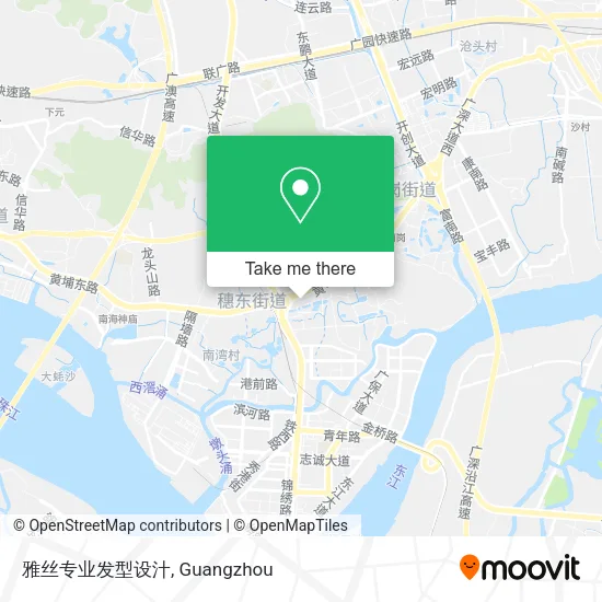 雅丝专业发型设汁 map