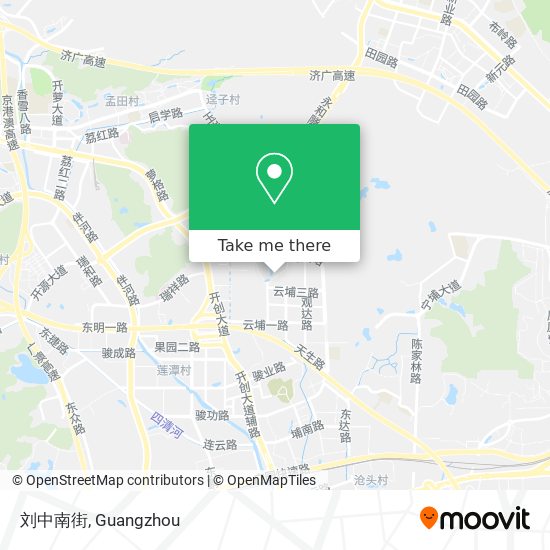 刘中南街 map