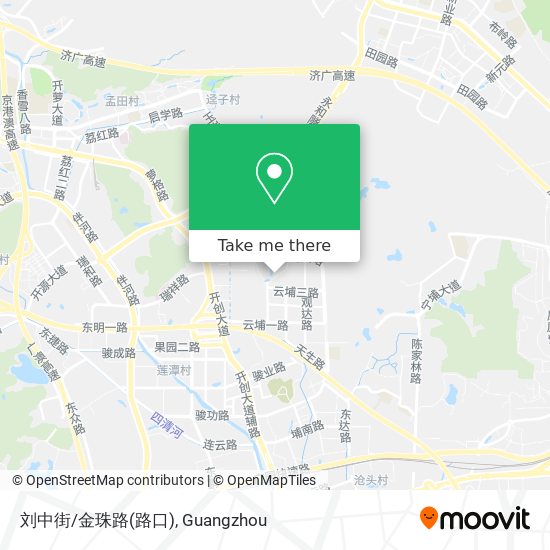 刘中街/金珠路(路口) map