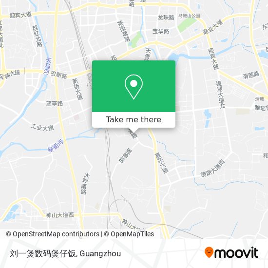 刘一煲数码煲仔饭 map