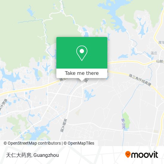 天仁大药房 map
