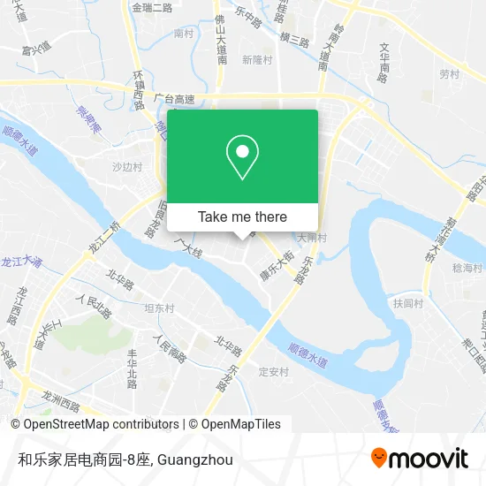 和乐家居电商园-8座 map