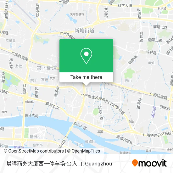 晨晖商务大厦西一停车场-出入口 map