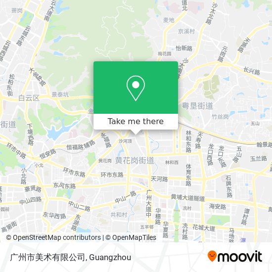 广州市美术有限公司 map