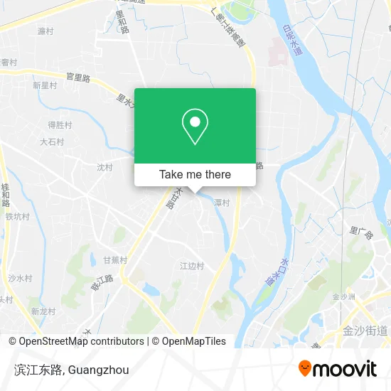 滨江东路 map