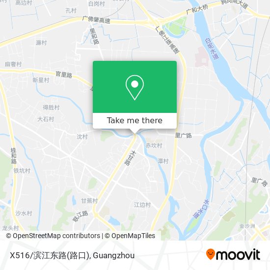 X516/滨江东路(路口) map