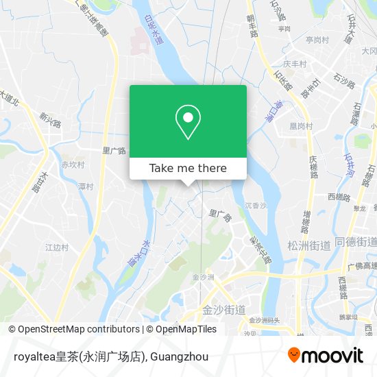 royaltea皇茶(永润广场店) map