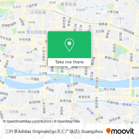 三叶草Adidas Originals(igc天汇广场店) map