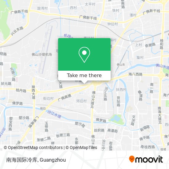 南海国际冷库 map