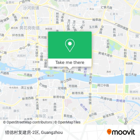 猎德村复建房-2区 map