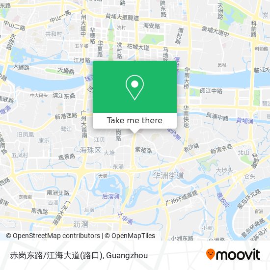 赤岗东路/江海大道(路口) map