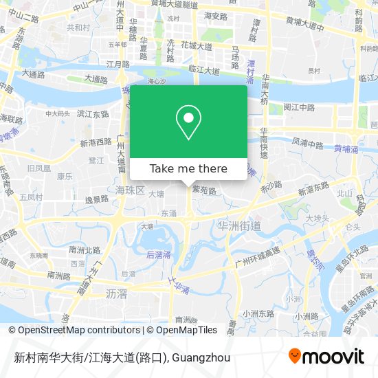 新村南华大街/江海大道(路口) map