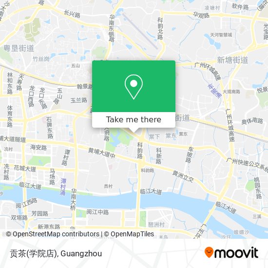 贡茶(学院店) map