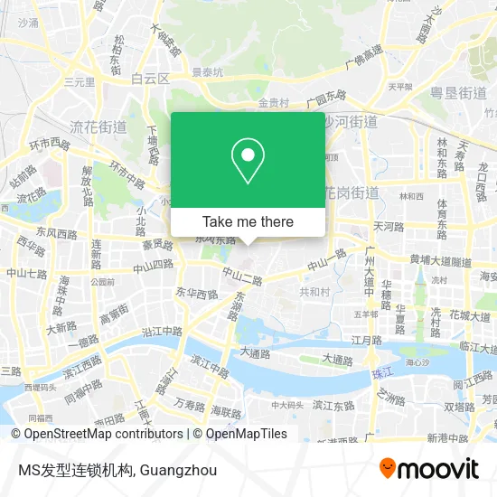 MS发型连锁机构 map