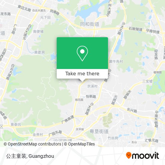 公主童装 map