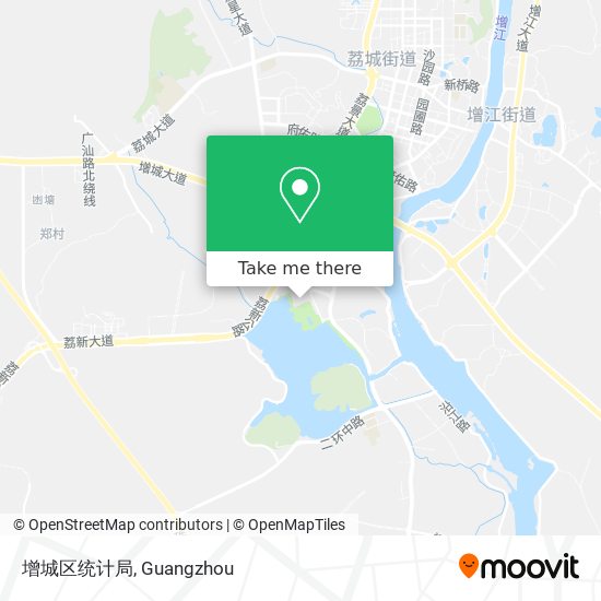 增城区统计局 map