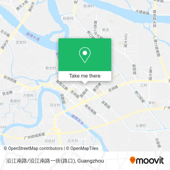沿江南路/沿江南路一街(路口) map