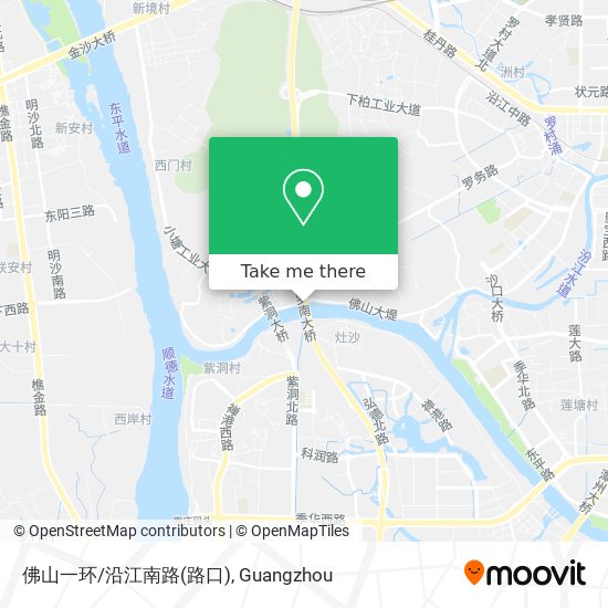 佛山一环/沿江南路(路口) map