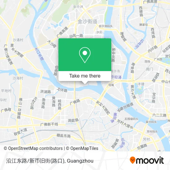 沿江东路/新币旧街(路口) map