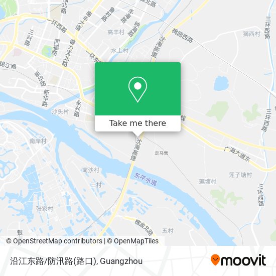 沿江东路/防汛路(路口) map