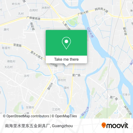 南海里水里东五金厨具厂 map
