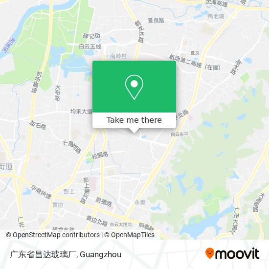广东省昌达玻璃厂 map