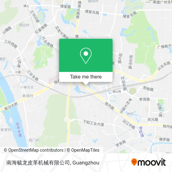 南海毓龙皮革机械有限公司 map