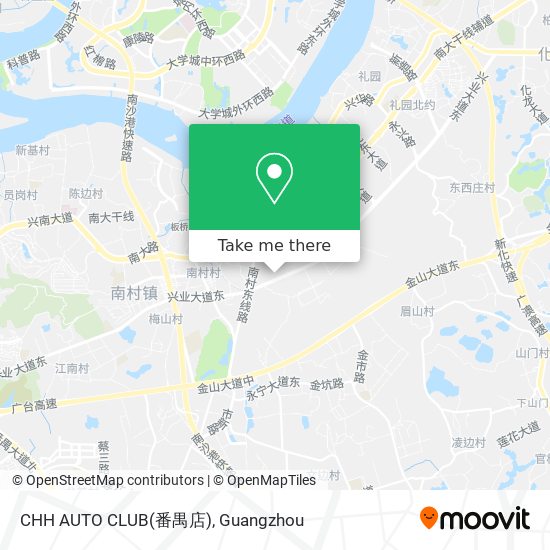 CHH AUTO CLUB(番禺店) map