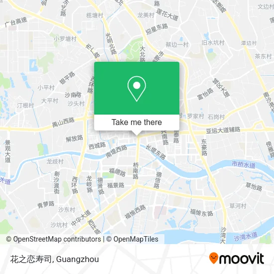 花之恋寿司 map