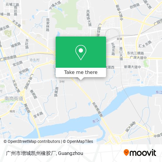 广州市增城凯州橡胶厂 map