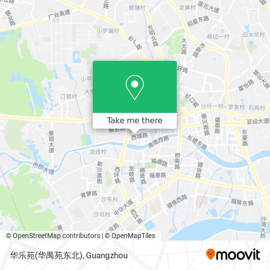 华乐苑(华禺苑东北) map