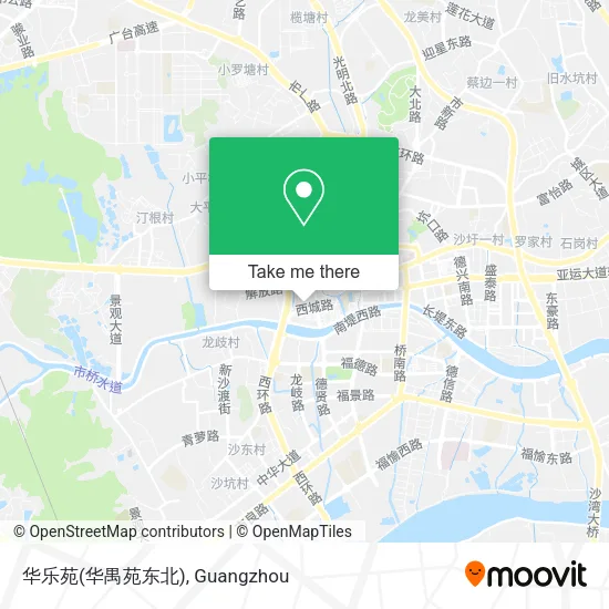 华乐苑(华禺苑东北) map