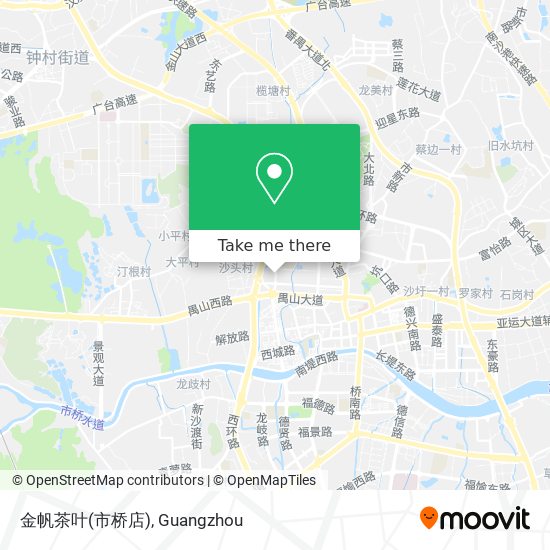 金帆茶叶(市桥店) map