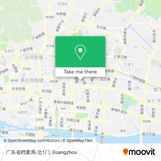 广东省档案局-北1门 map