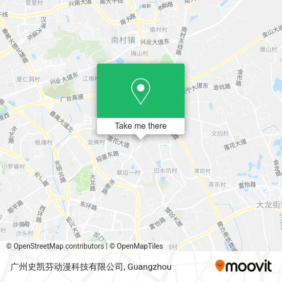 广州史凯芬动漫科技有限公司 map
