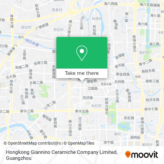 Hongkong Giannino Ceramiche Company Limited map