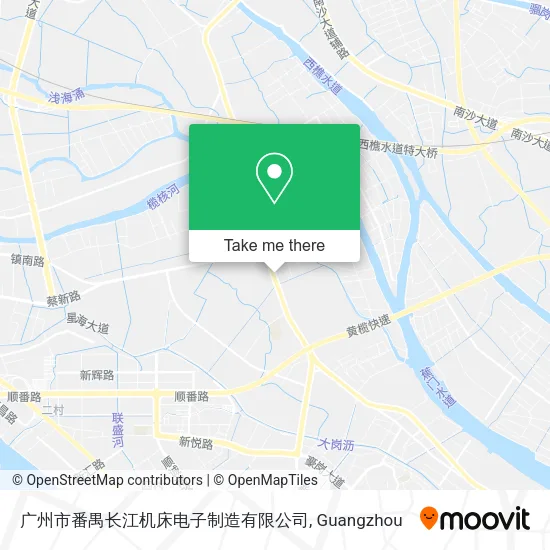 广州市番禺长江机床电子制造有限公司 map