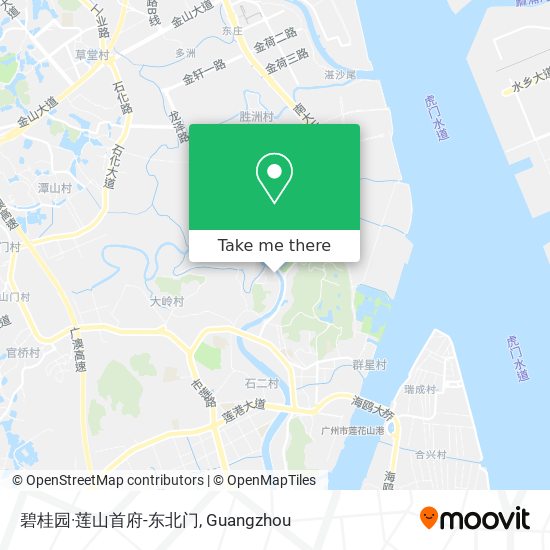 碧桂园·莲山首府-东北门 map