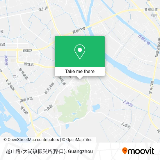 越山路/大岗镇振兴路(路口) map