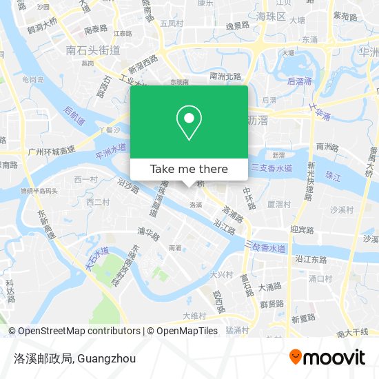 洛溪邮政局 map