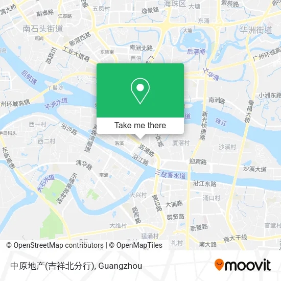 中原地产(吉祥北分行) map