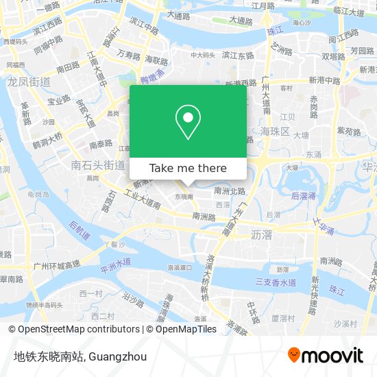 地铁东晓南站 map