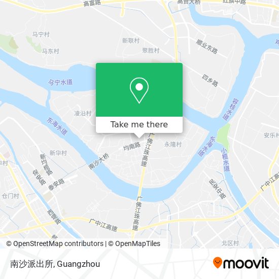 南沙派出所 map