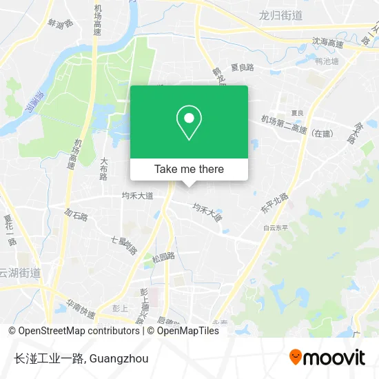 长湴工业一路 map