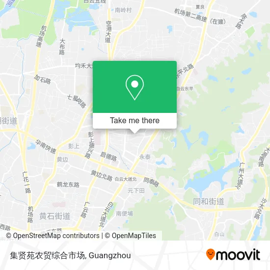 集贤苑农贸综合市场 map