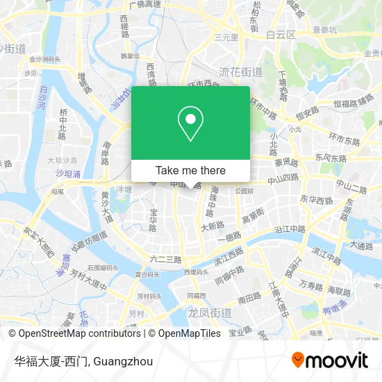 华福大厦-西门 map