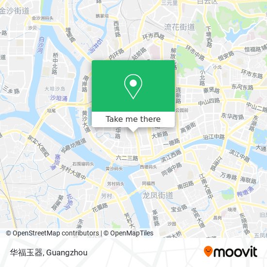 华福玉器 map