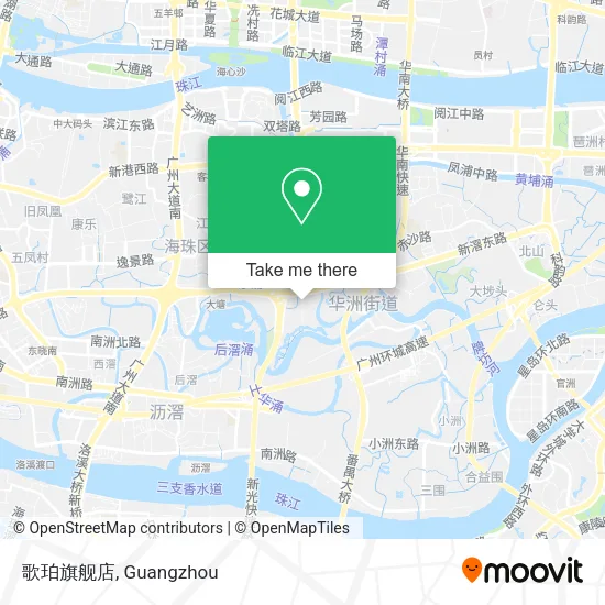 歌珀旗舰店 map