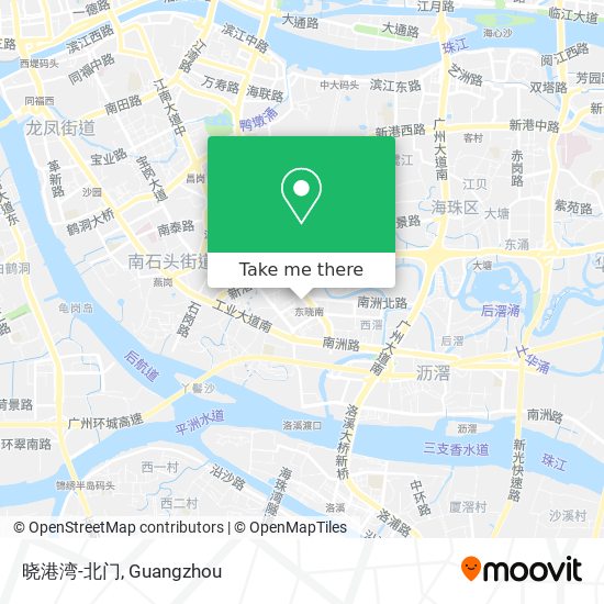 晓港湾-北门 map
