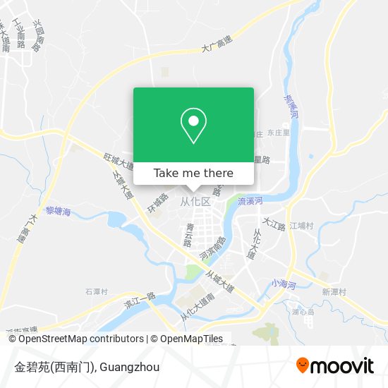 金碧苑(西南门) map